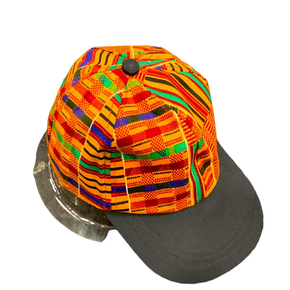 Black History kinte kente cap